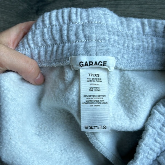 Garage High Waisted Lounge Shorts - Picture 3 of 3